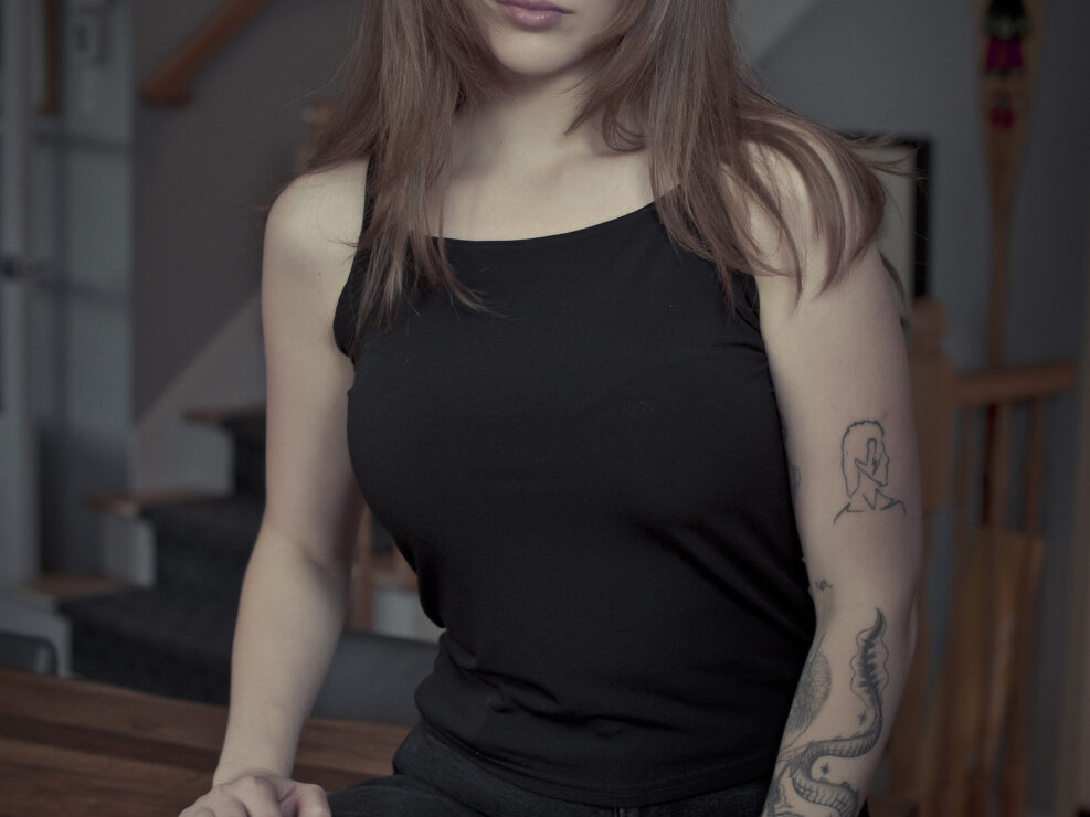 Photo studio portrait